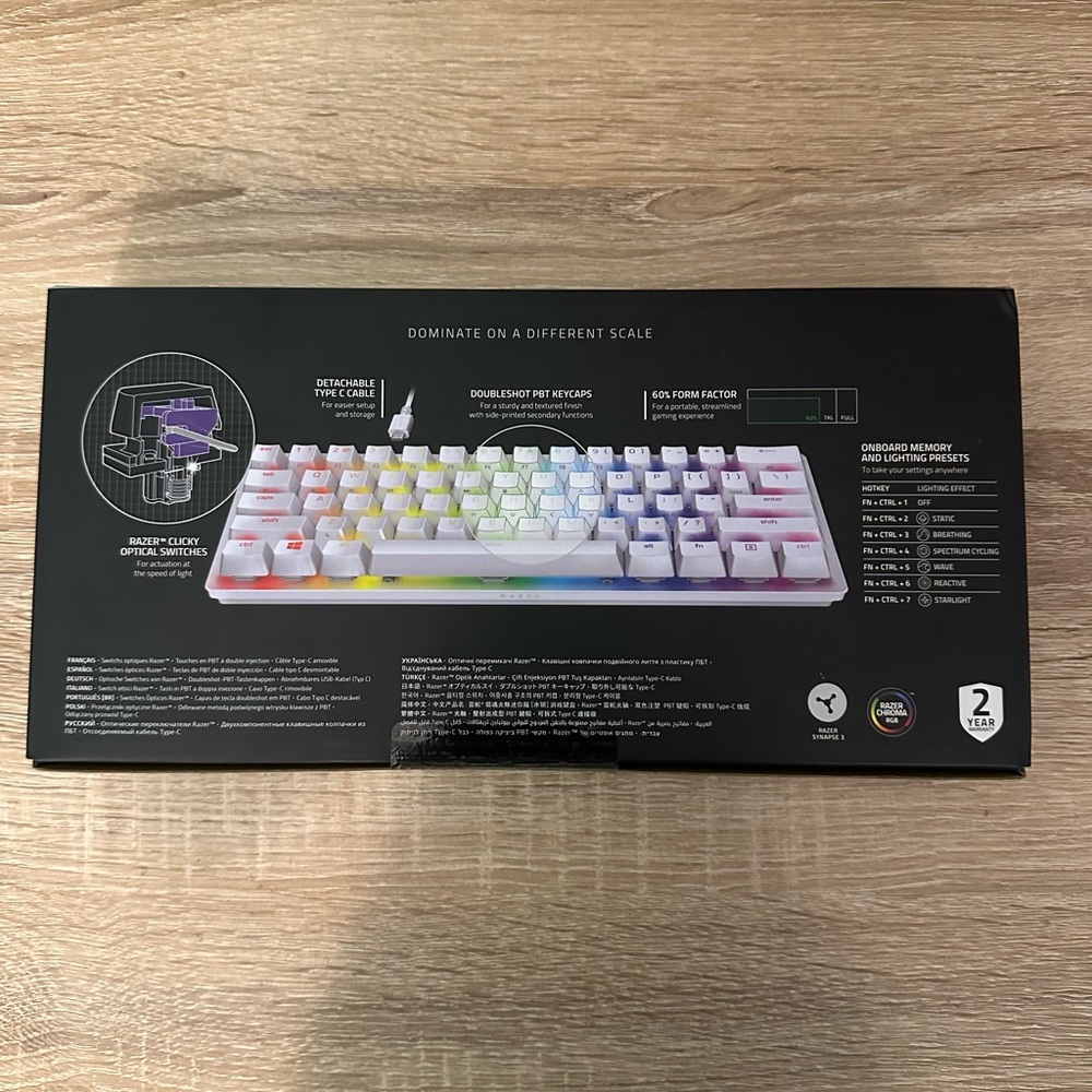 Razor mechanical keyboard for sale